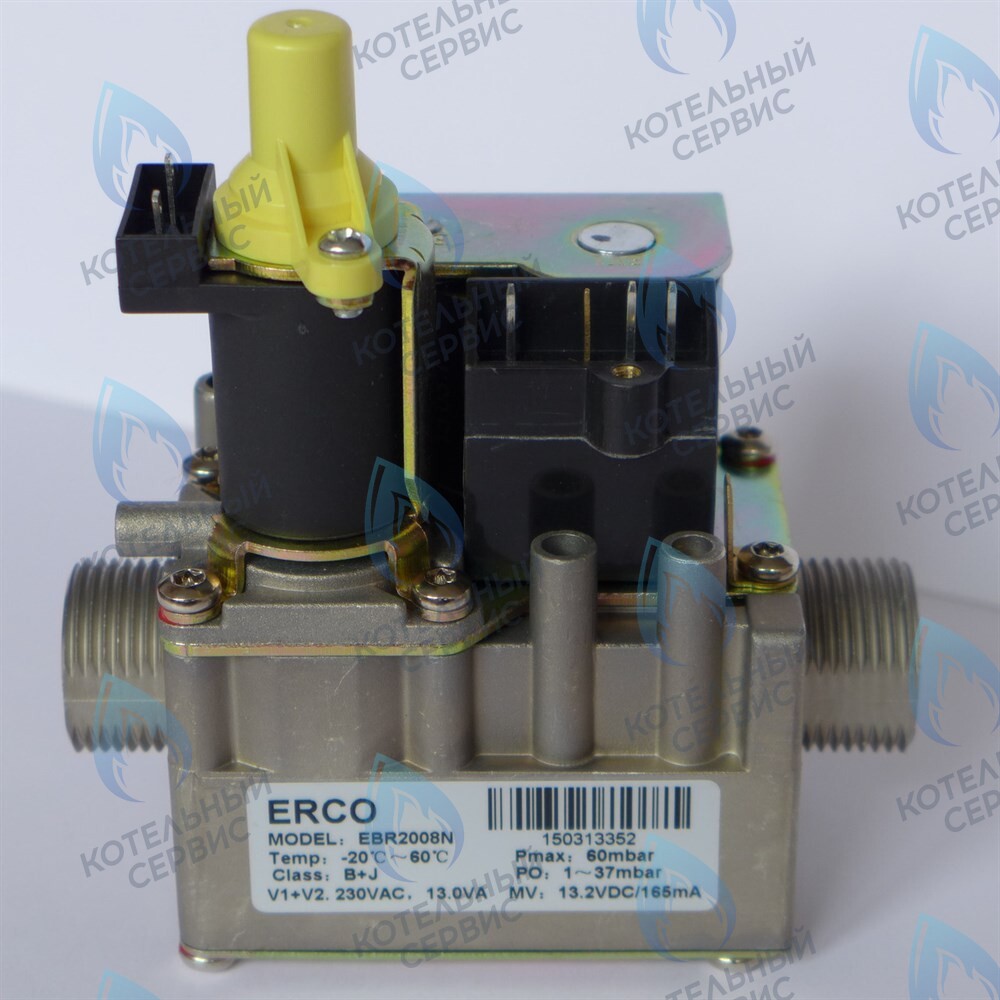 Газовый клапан (регулятор подачи газа) ERCO  EВR2008N NevaLux 7211, 7218, 7224, 8224, 8624, 8230