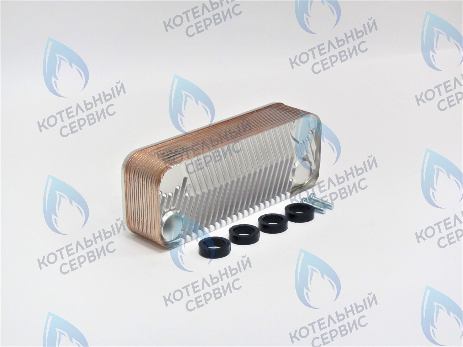 Теплообменник ГВС (вторичный) - 16 пластин (37405130) FERROLI