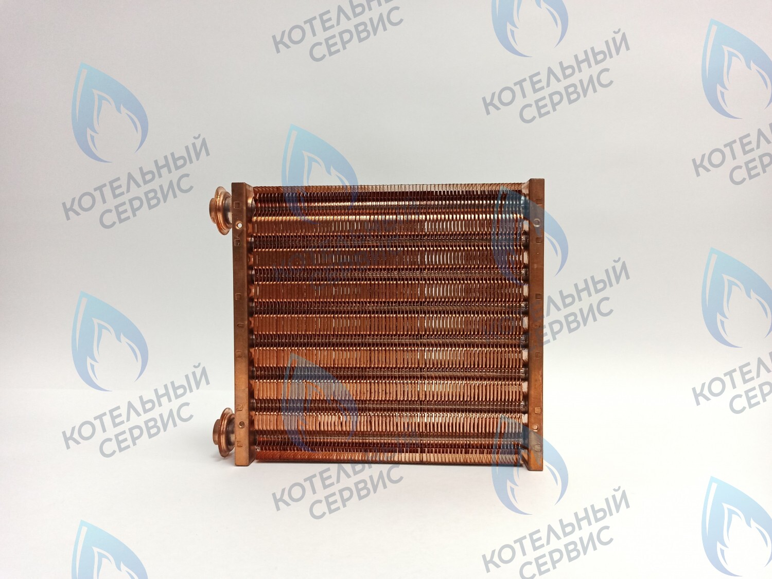 Теплообменник основной (первичный) (МЕДНЫЙ) Navien (с белыми прокладками в комплекте) Deluxe, Deluxe Plus, Prime, Smart Tok, Ace, Ace Coaxial 13K/16K/20K/24K (30012859A,  30012859B, 30012859C, 30010275A, 30012718C)