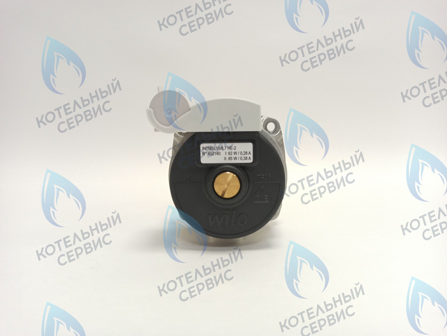 Двигатель насоса (черный пластик) (без улитки, с терминалом, 2 скорости) (12/6, 15/6) WILO 86w INTMSL12/6, INTMSL15/6.7 HE-2 (21мм по часовой)