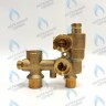 Блок гидравлический входной латунный для 24 кВт (TY04010093) ELECTROLUX