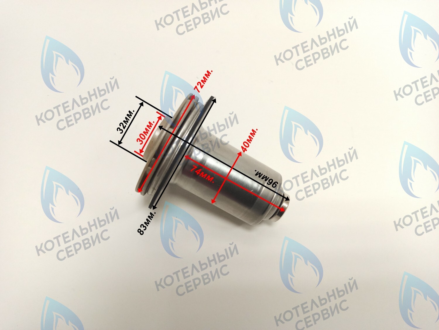 Втулка ротор насоса (против часовой стрелки) Grundfos 15-60, 110W (легко входит)