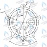 Мембрана Beretta AQUA; BAXI SIG-2; Innovita 11, 14 (Ø51 мм) аналог
