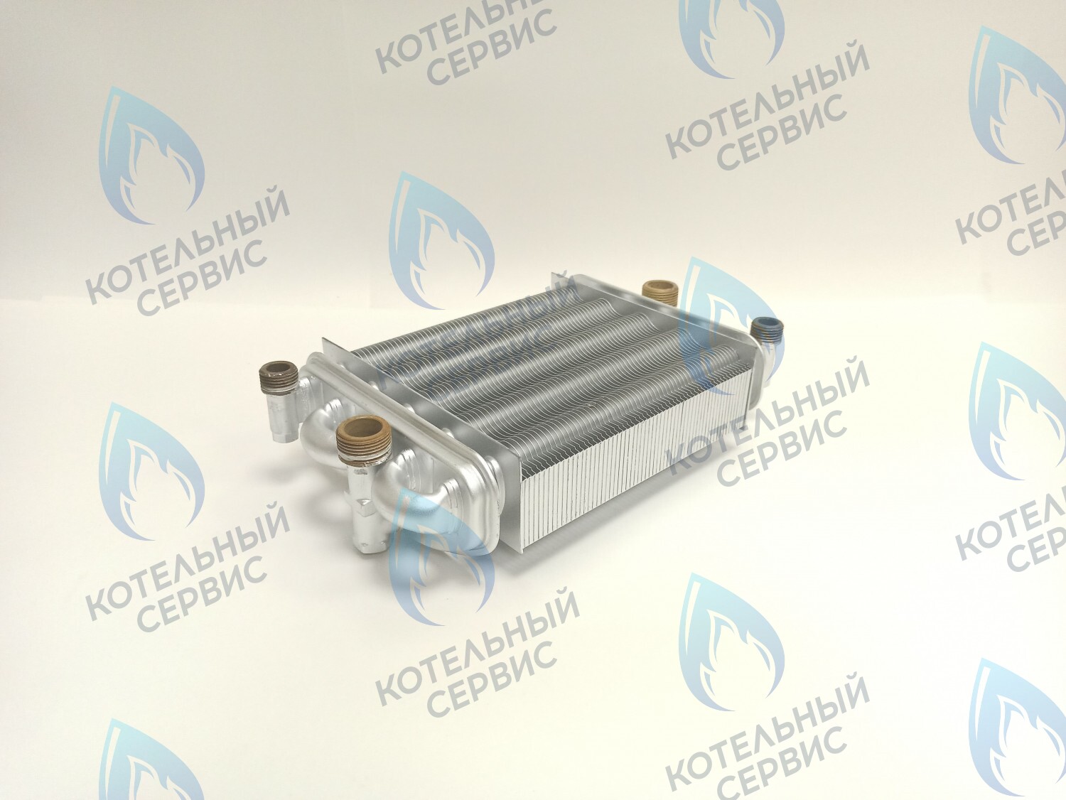 Теплообменник дымовые газы/вода битермический для Thermona THERM 14 CLN, THERM 14 TCLN (41880.1)