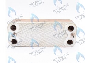 Теплообменник ГВС 12 пластин (вторичный) NAVIEN NCB700 24К
