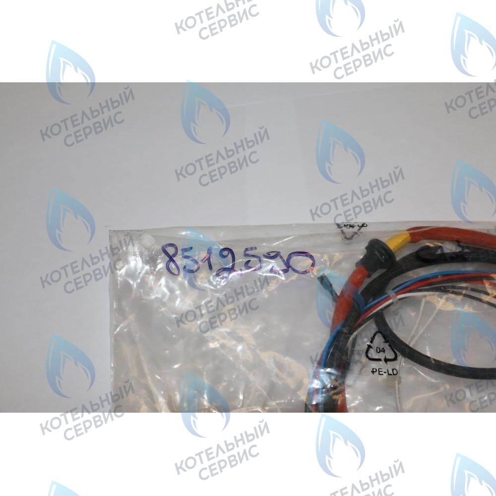 Проводка электрическая (от разъема платы CN2 к модулятору газового клапана, реле минимального давления, датчику Холла, датчику температуры ГВС). BAXI