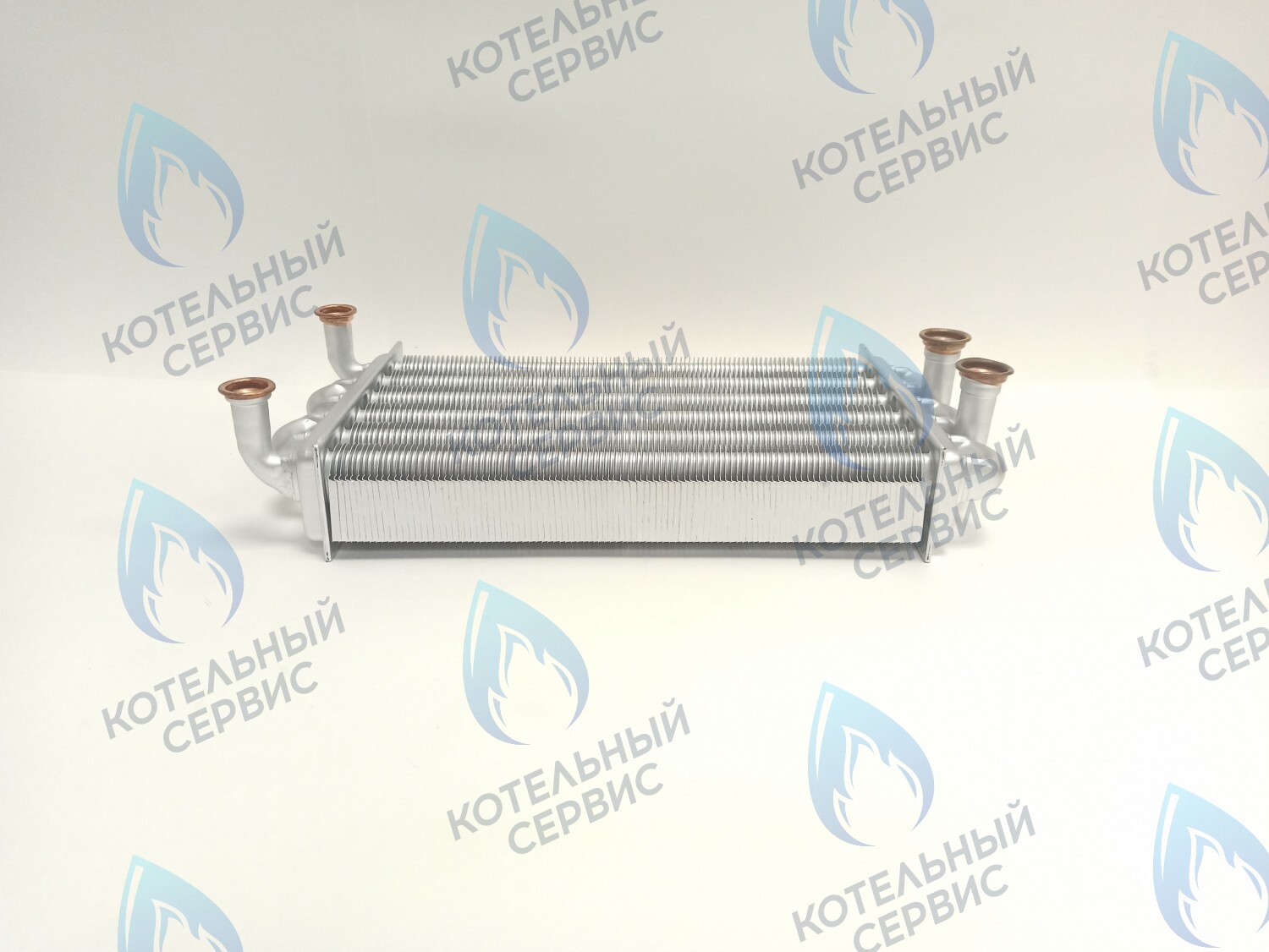 Теплообменник битермический 300мм 295мм (наружный-внутренний) Ferroli DOMIproject C/F32 (39819670, 37404120, 39819910, 37404311)