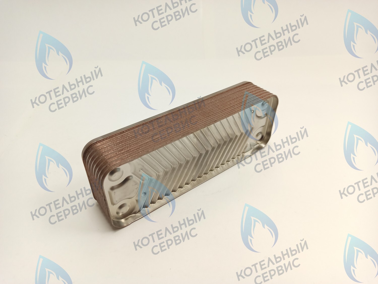 Теплообменник ГВС вторичный 16 пластин  BOSCH, BUDERUS