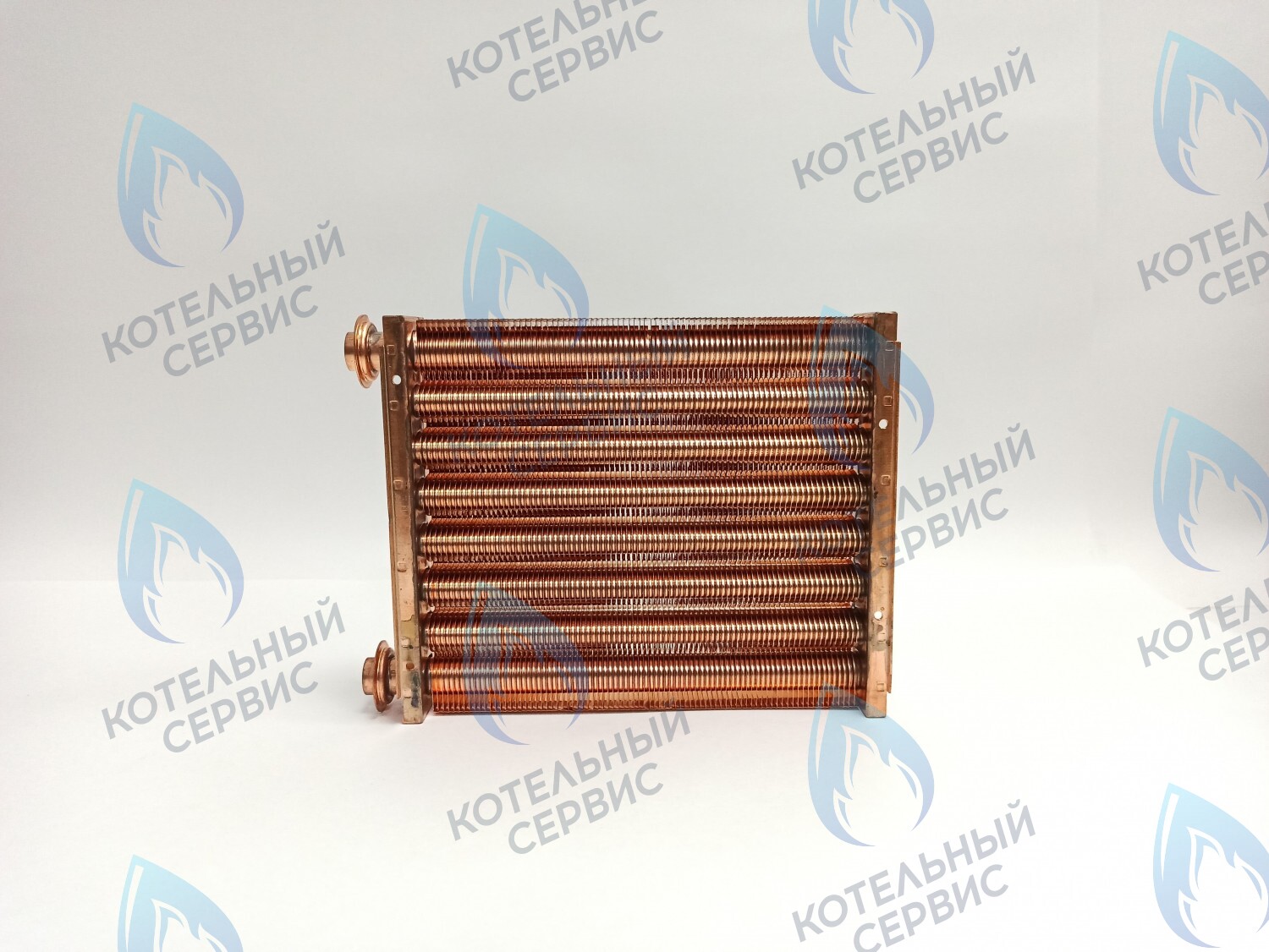 Теплообменник основной (первичный) (МЕДНЫЙ) Navien (с белыми прокладками в комплекте) Deluxe S/C/ONE/C Plus 10-24K (30020388A)