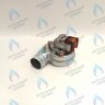 Вентилятор для котлов 30 кВт Polykraft Alpine Light с коричневыми патрубками отбора (47W)