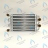 Теплообменник битермический 18 кВт 210мм GAZECO 18-T1/-C1 (до 05.2016) (02-4001)