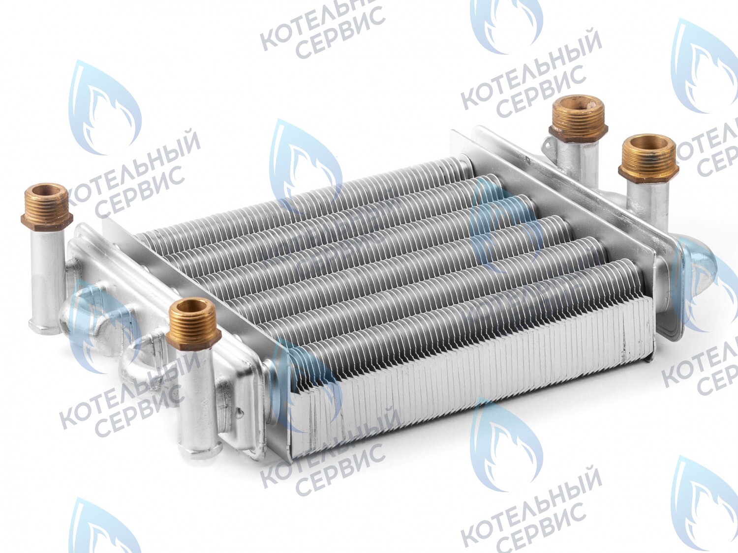 Основной битермический теплообменник 20 см (196мм) 18 кВт HEC (10070004)