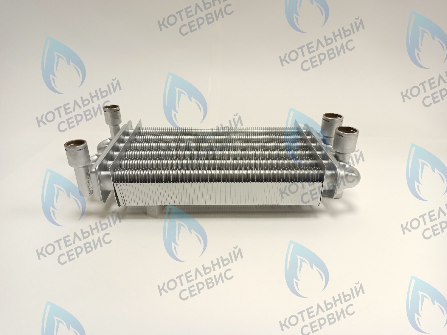 Теплообменник битермический 260мм 24кВт  Gazeco 24-T1/-C1 (до 05.2016) (02-4002), ROC(L44626)