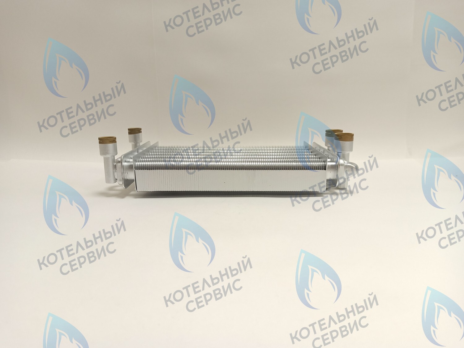 Теплообменник битермический 290мм 24кВт Gazlux Standart 24-T-1/-C-1 (02-2002)