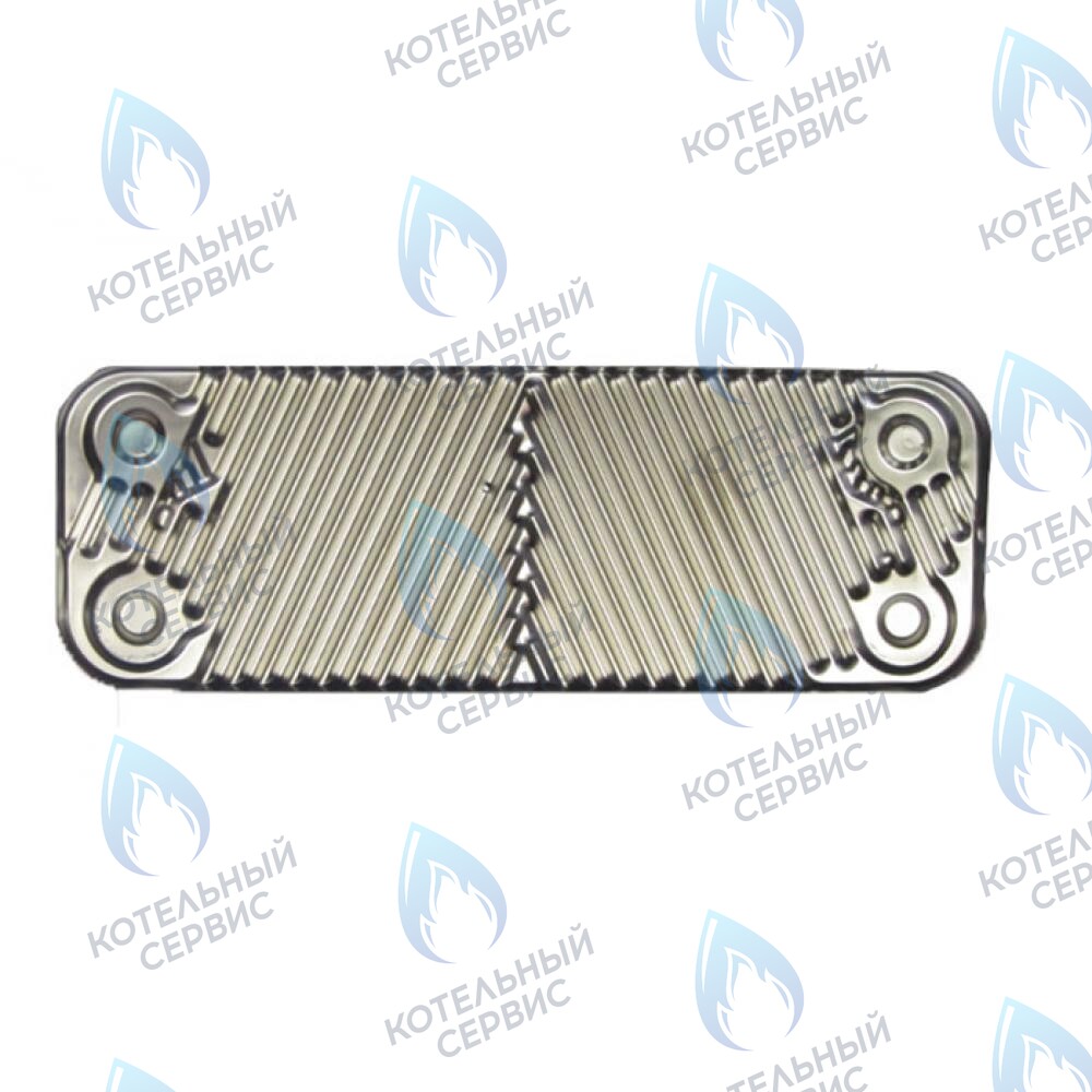 Вторичный пластинчатый теплообменник 14 пластин BAXI ECO, ECO-3, LUNA, LUNA (3, 3 Comfort) 280-310 Fi