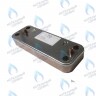 Теплообменник пластинчатый ГВС 10 пластин BAXI 24 кВт ECO ECO (COMPACT, 3, 3 COMPAT, FOUR, HOME, 4s, 5 COMPACT), FOURTECH