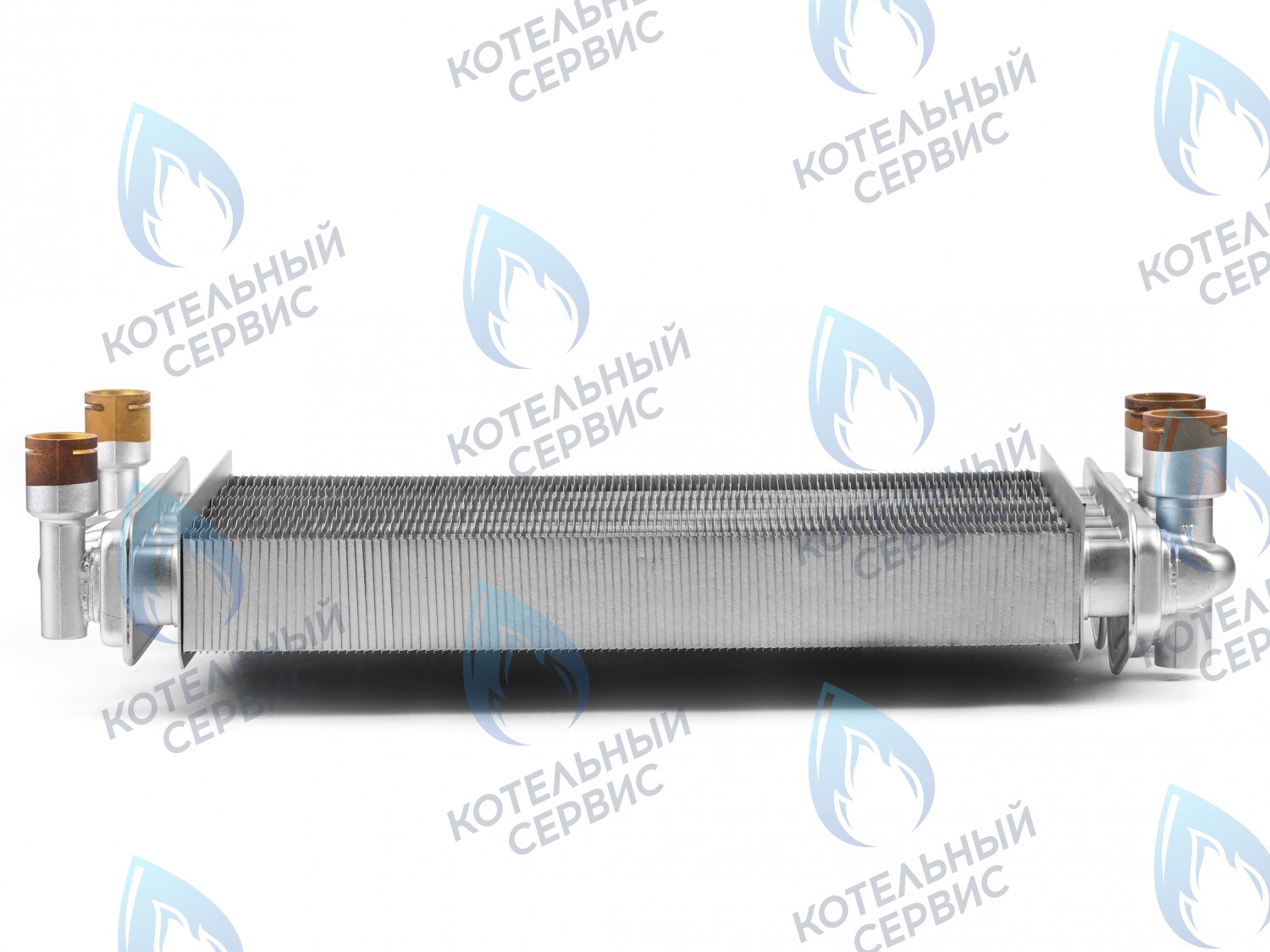 Теплообменник битермический 310мм 30кВт Gazlux Premium 30-T-1 (02-2003)