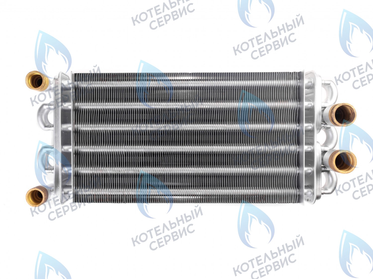 Теплообменник битермический 310мм 30кВт Gazlux Premium 30-T-1 (02-2003)