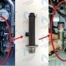 Ниппель трехходового  клапана с краном подпитки ELSOTHERM с клипсой (замена короткого ниппеля) H150510010