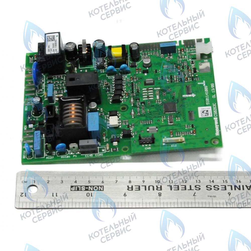 Электронная плата Honeywell PCB SM11462 BAXI MAIN Four (старого образца, серая панель)