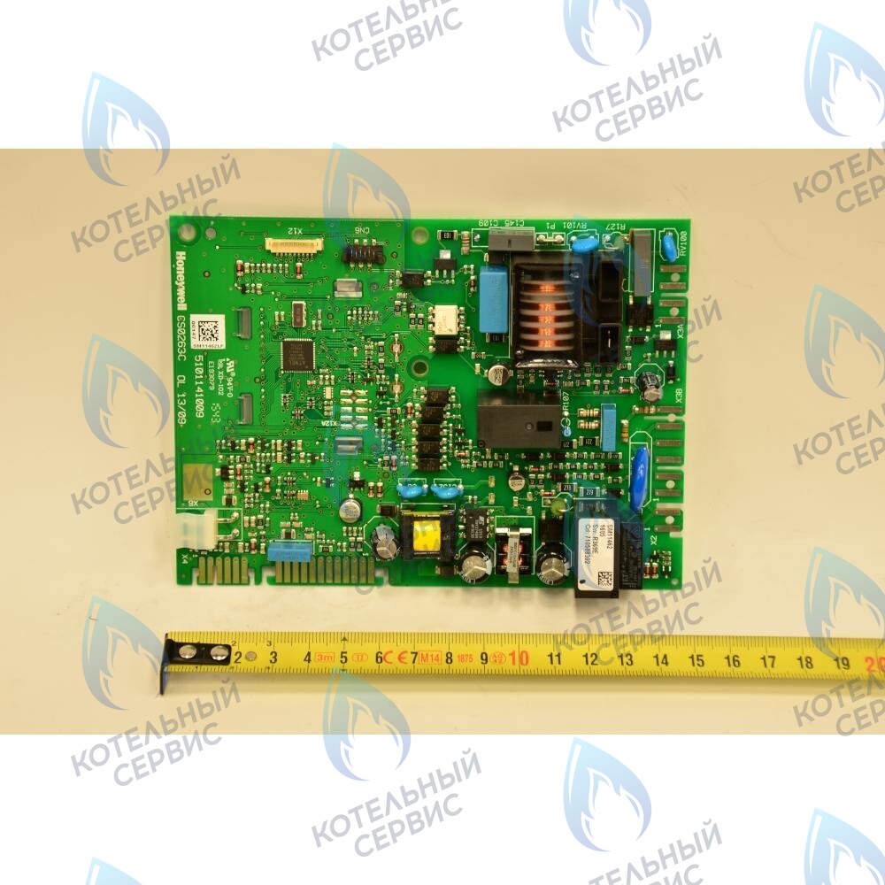 Электронная плата Honeywell PCB SM11462 BAXI MAIN Four (старого образца, серая панель)