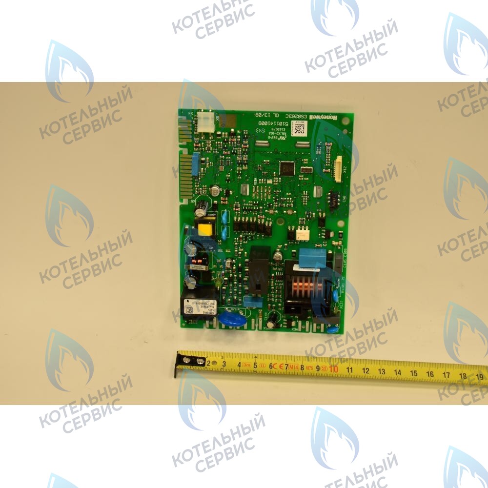 Электронная плата Honeywell PCB SM11462 BAXI MAIN Four (старого образца, серая панель)
