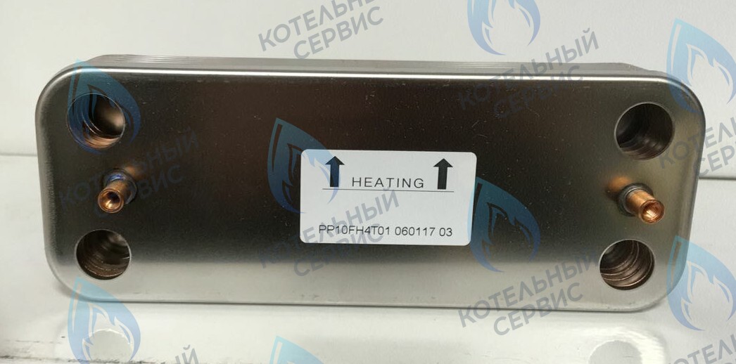 Теплообменник пластинчатый  12 пластин (вторичный) E.C.A.