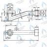 Присоединительная трубка Vektor Star 10 л, Zanussi (L=10см)