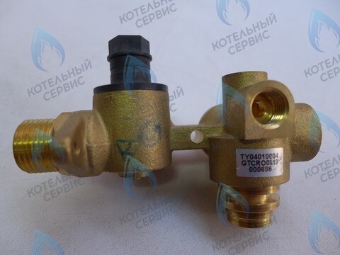 Входной гидравлический блок (с турбиной датчика протока) Electrolux Hi-Tech 24 i / Fi (TY04010004)