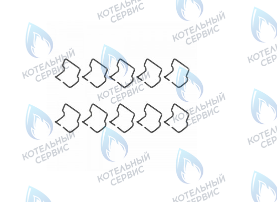 Скоба, камера разряжения (комплект 10шт) VAILLANT