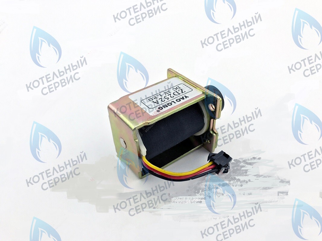 Соленоид водонагревателя H=69,5мм, резиновый диск Ø20мм)