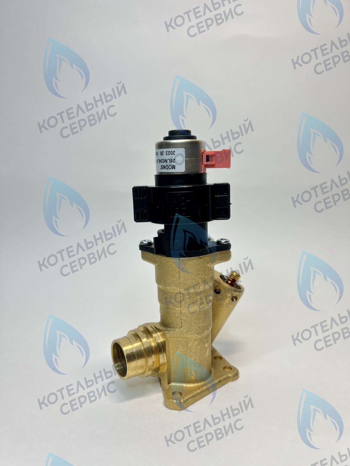 Трехходовой клапан в сборе с мотором и кабелем для Vaillant латунь/пластик