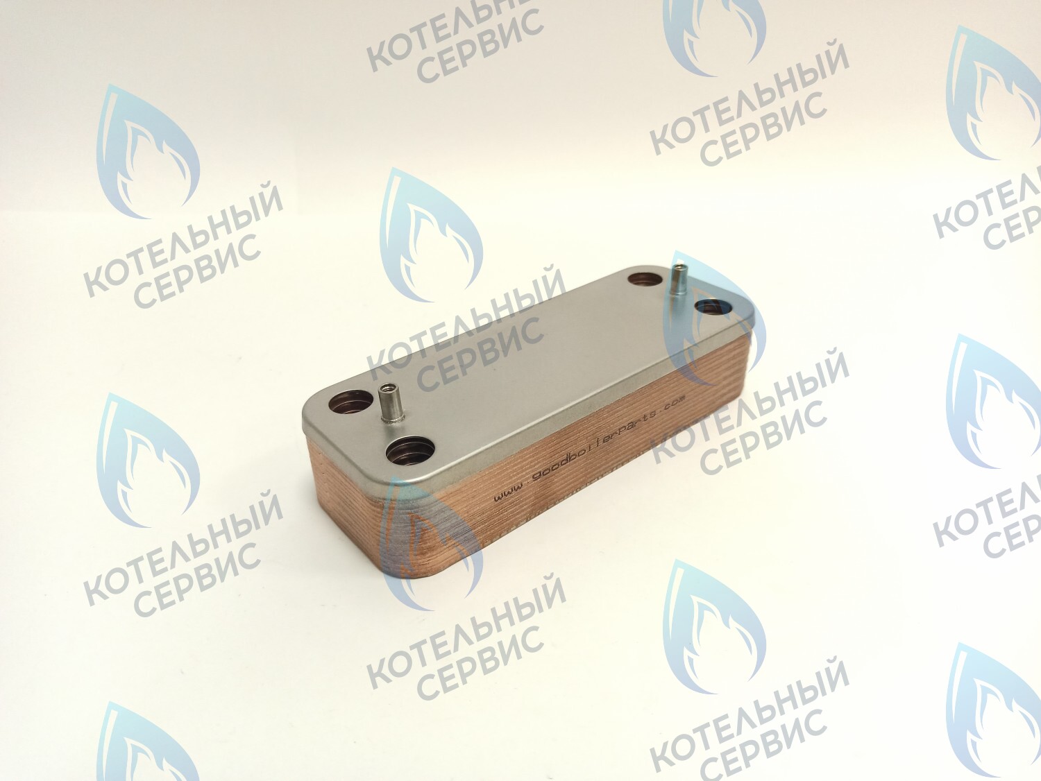 Теплообменник ГВС вторичный 16 пластин  CHAFFOTEAUX 61302409-01, FERROLI 39820910