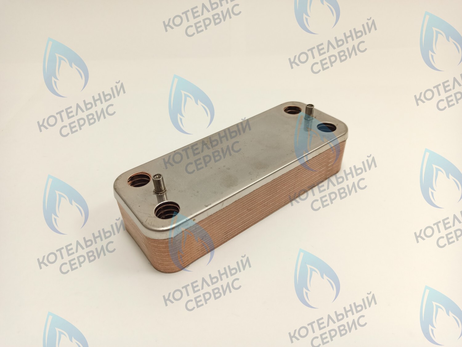 Теплообменник ГВС вторичный 16 пластин  CHAFFOTEAUX 61302409-01, FERROLI 39820910