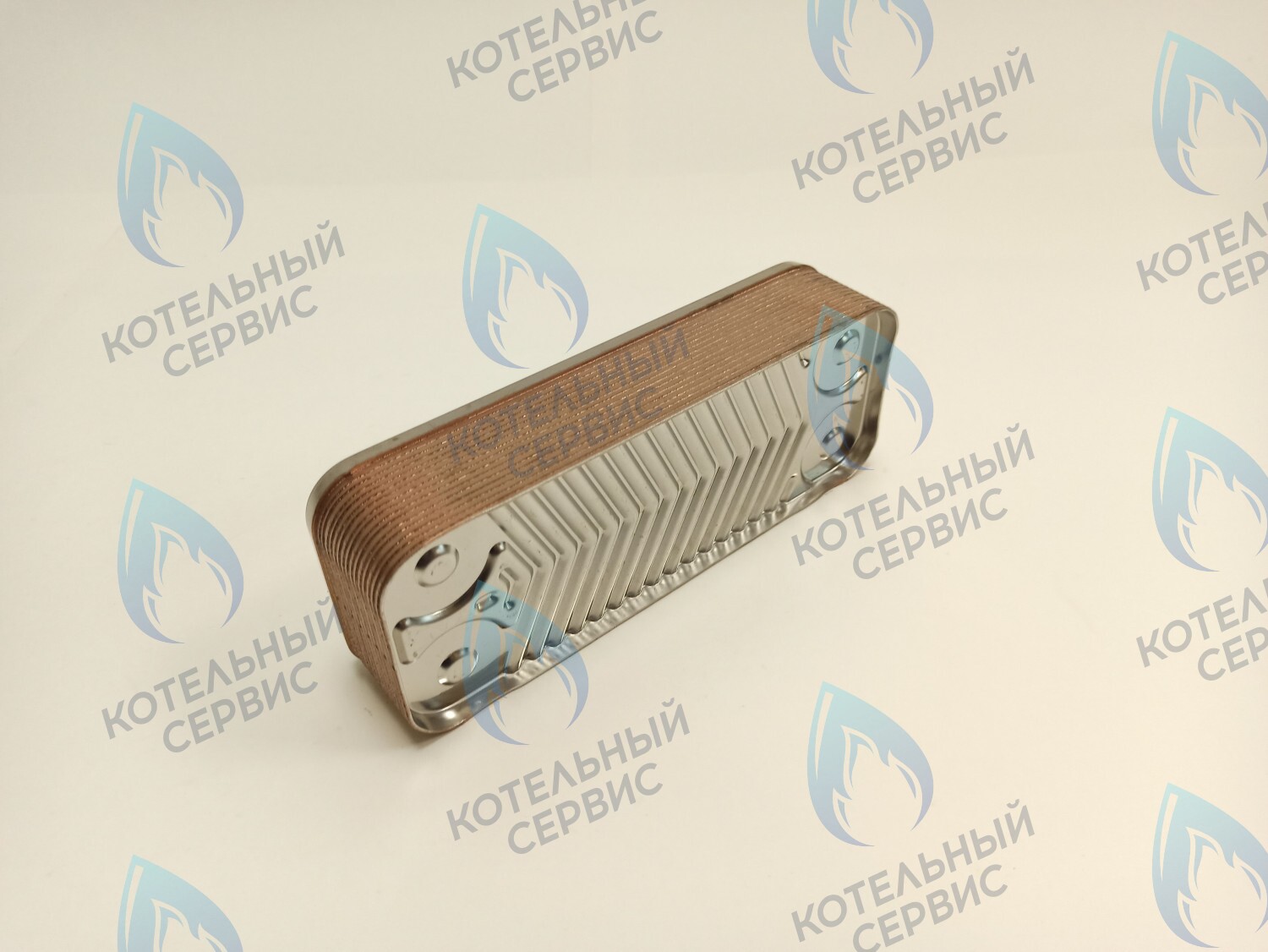 Теплообменник ГВС вторичный 16 пластин  CHAFFOTEAUX 61302409-01, FERROLI 39820910