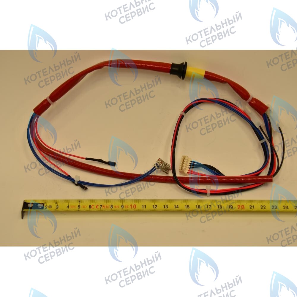 Проводка электрическая низковольтная (от разъем платы x4 к термостату перегрева, датчику NTC отопления, пневмореле) BAXI