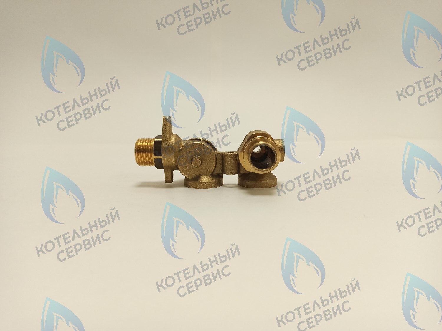 Подающая часть гидрогруппы ГВС (латунь) FEDERICA BUGATTI Varme 12-24 кВт